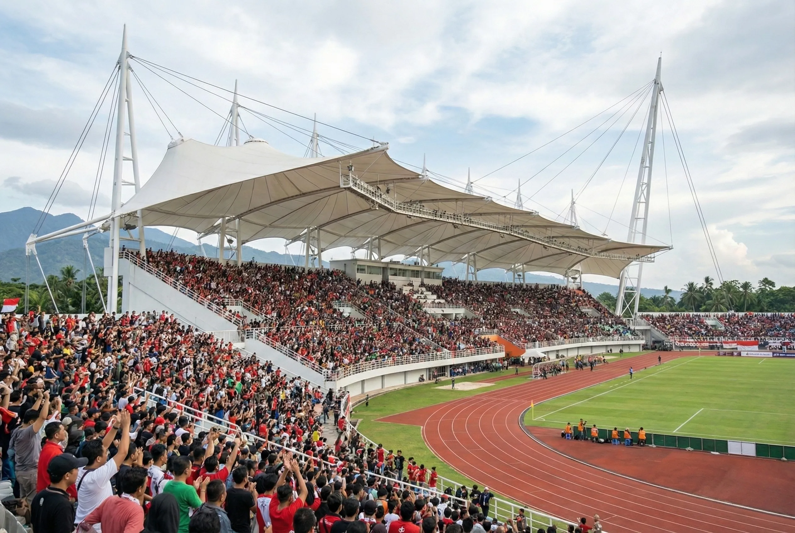 Canopy Membrane Stadion