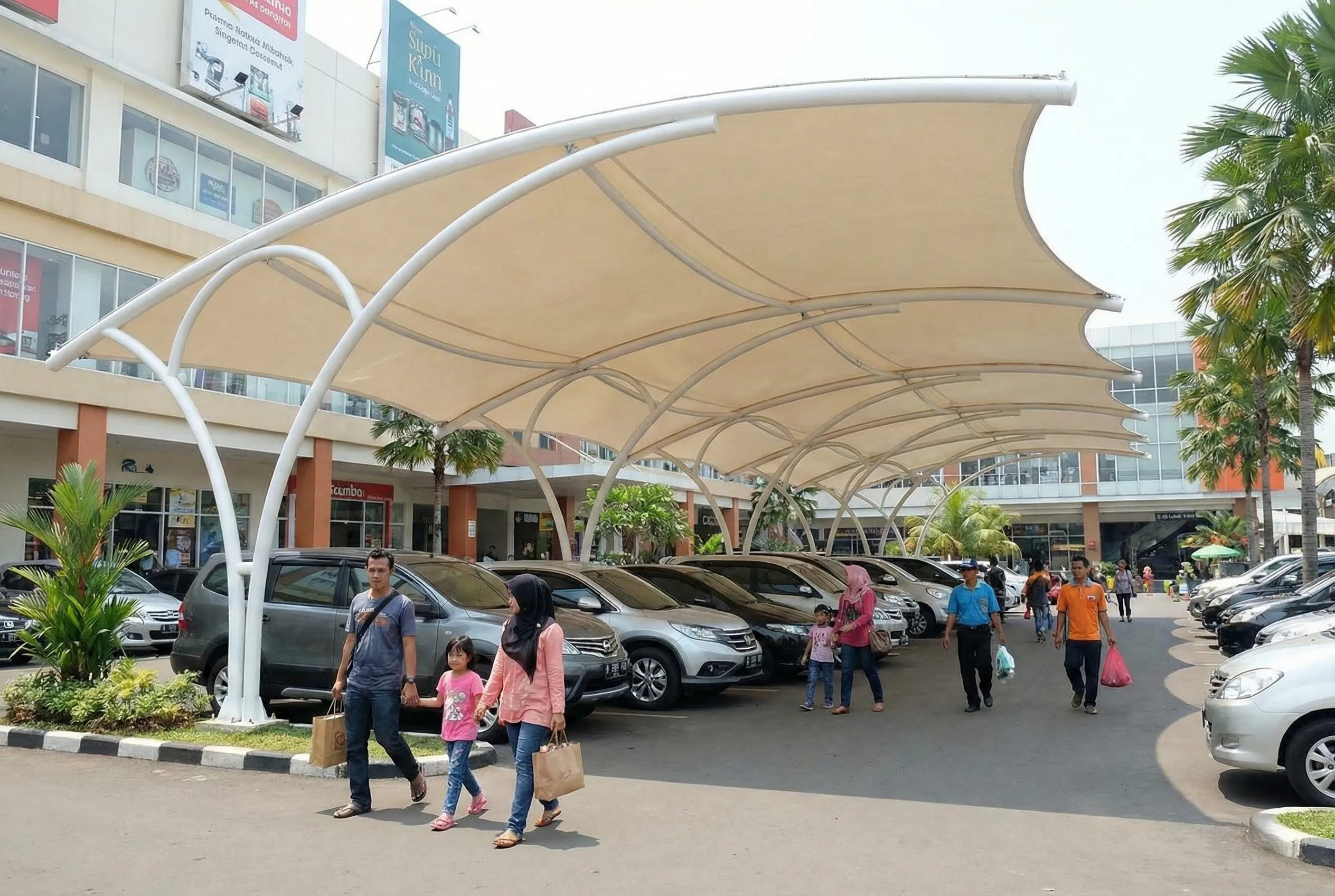 Canopy Membrane Pusat Perbelanjaan
